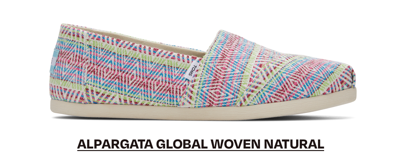 Alpargata Global Woven Natural