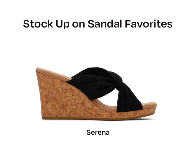 Stock Up on Sandal Favorites