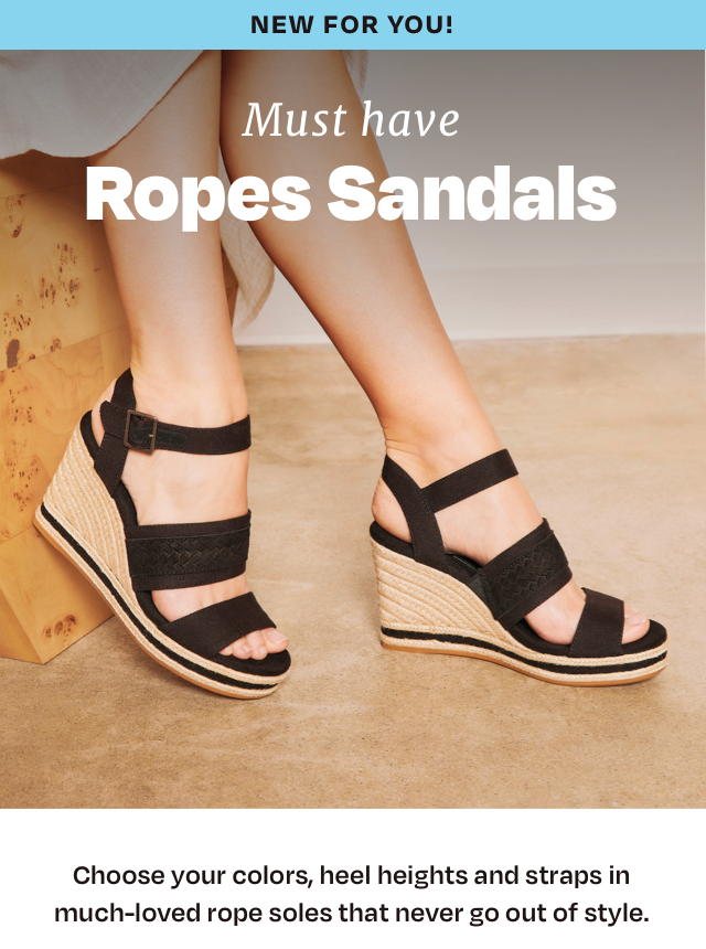 Must Have Ropes Sandals