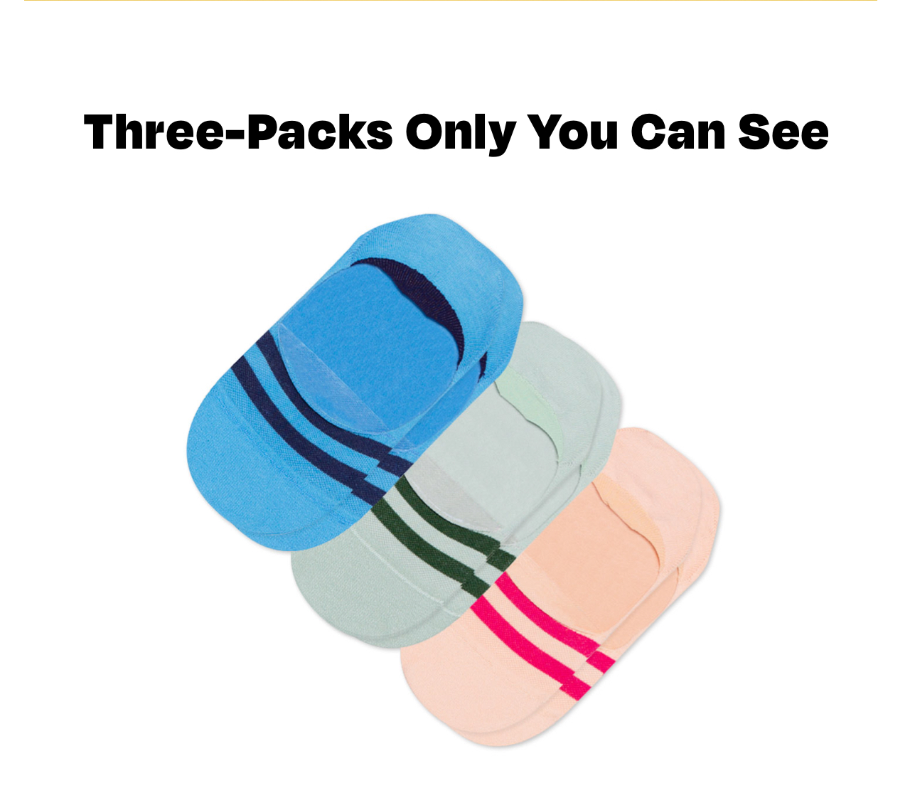 Three-Packs Only You Can See