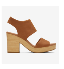 Majorca Leather Platform Sandal