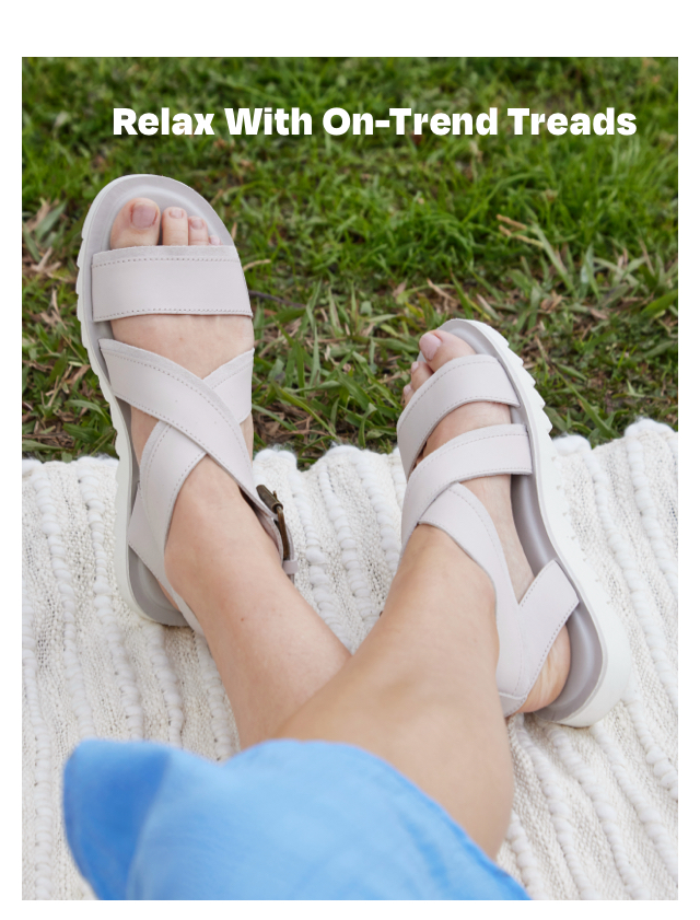 Relax With On-Trend Treads