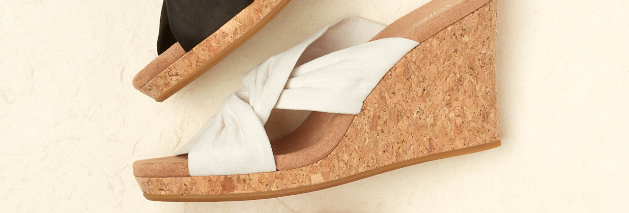 Serena Wedge Sandal