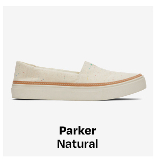 Natural Parker Eco Slip On