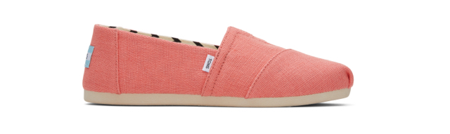 Peach Heritage Canvas Alpargata Eco