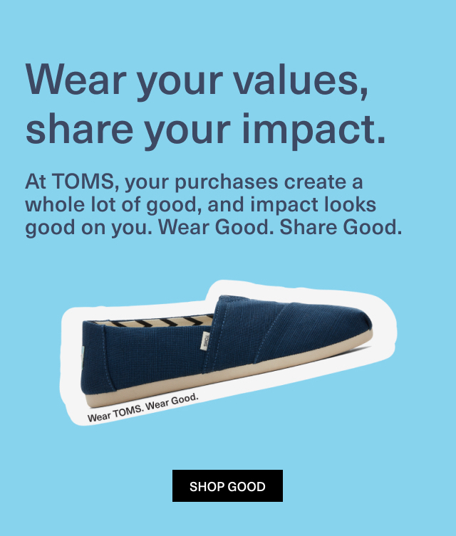 Wear your values, share your impact.