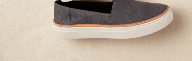 Pavement Grey Parker Eco Slip On