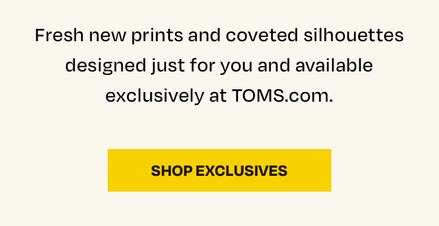 Only at TOMS.com