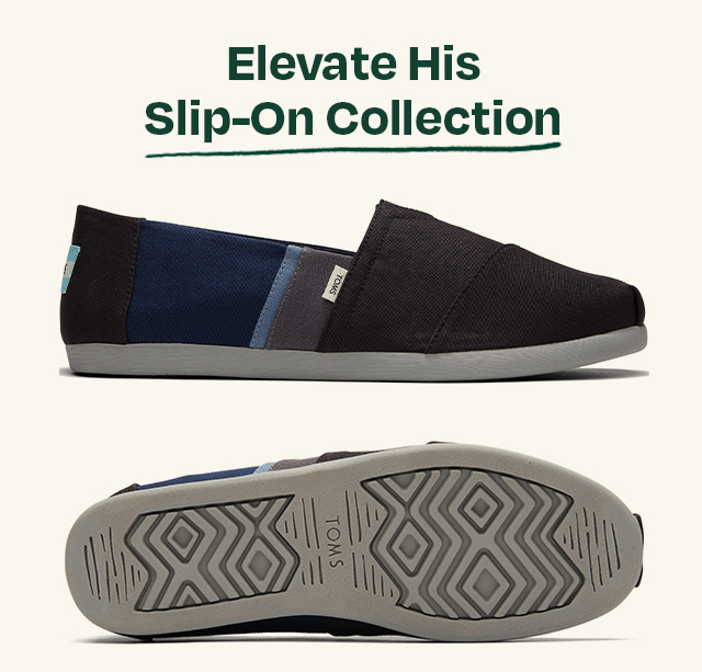 Elevate His Slip-On Collection