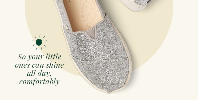 So your little ones can shine all day, comfortably