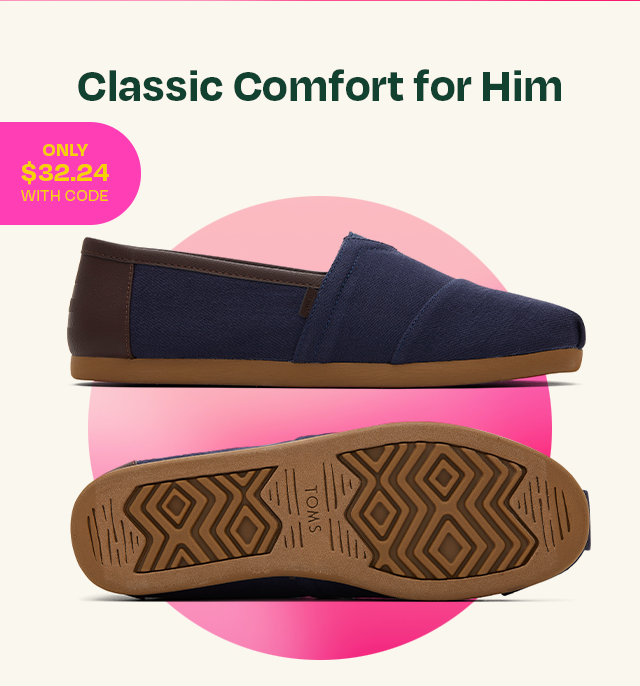 Classic Comfort for Him