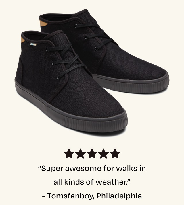 "Super awesome for walks in all kinds of weather."