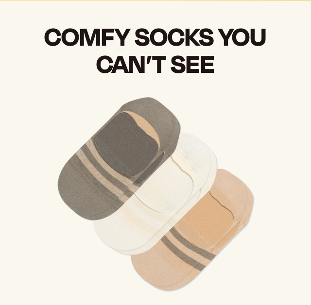 Comfy Socks You Can't See