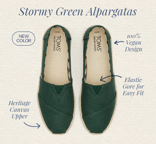 Stormy Green Alpargatas