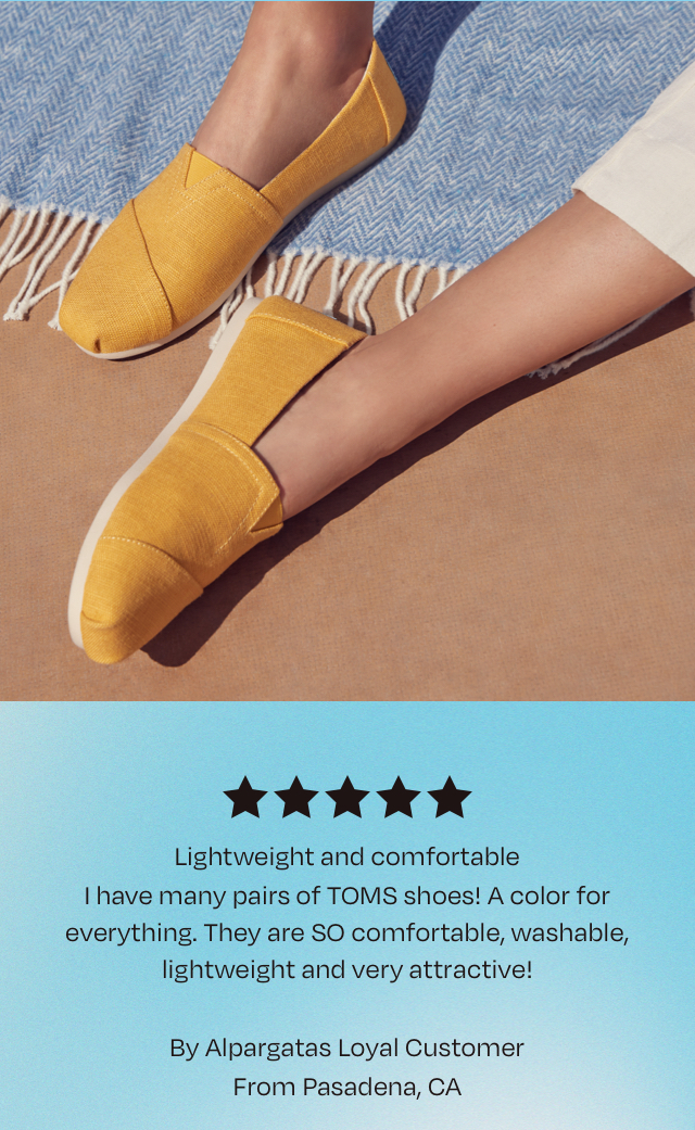 Lightweight and comfortable
