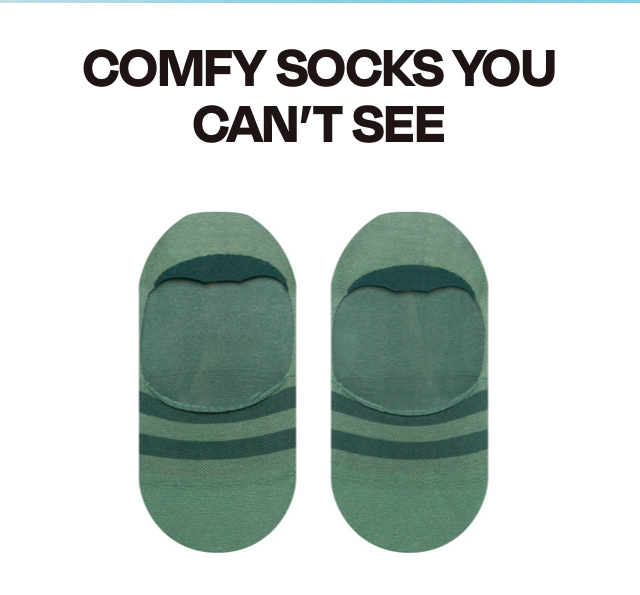 Comfy Socks You Can't See
