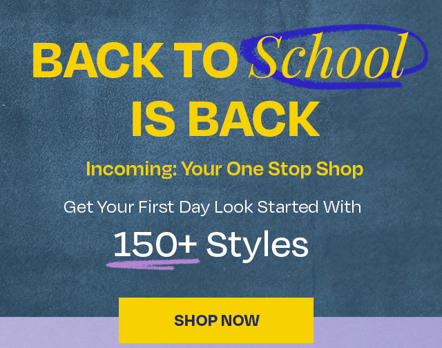 Back To School Is Back