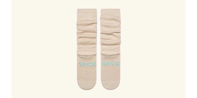 Slouchy Quarter Crew Socks