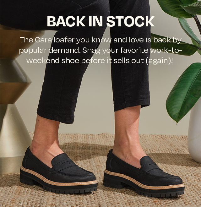 The Cara Loafer - Back in stock