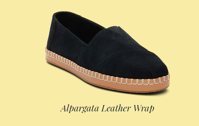 Alpargata Leather Wrap