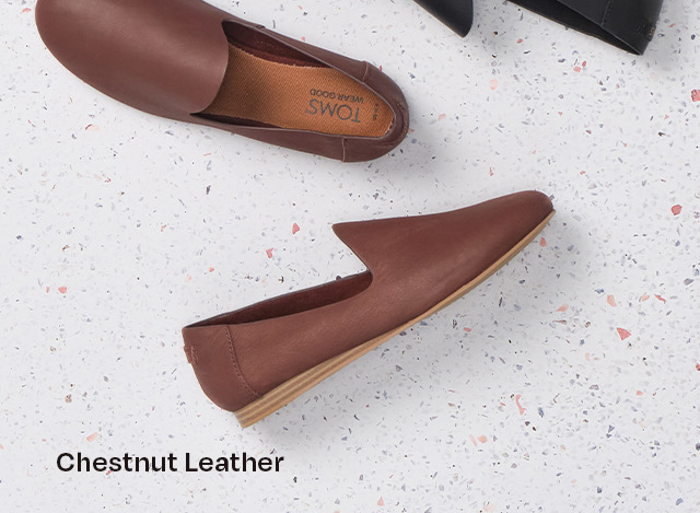 Darcy Flat Chesnut Leather