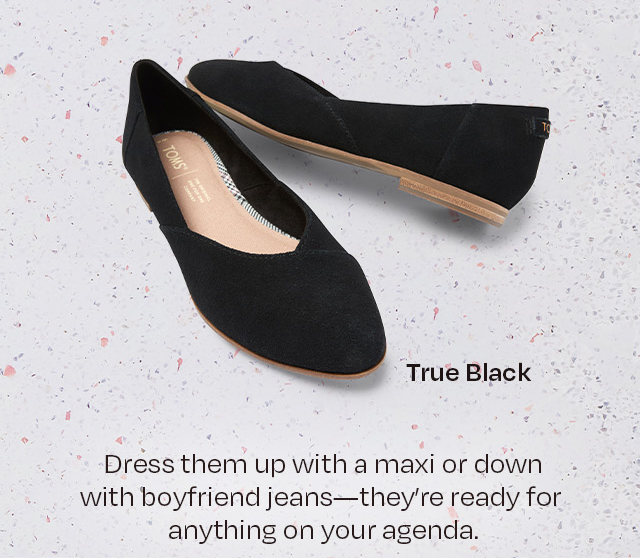 Jutti Neat Flat True Black