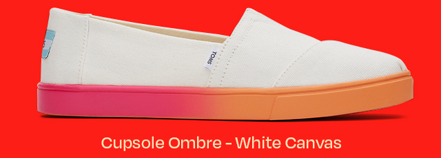 Cupsole Ombre - White Canvas