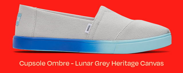 Cupsole ombre - Lunar Grey Heritage Canvas