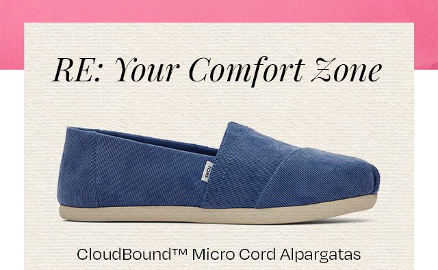 CloudBound Micro Cord Alpargatas