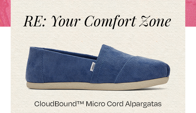 CloudBound Micro Cord Alpargatas