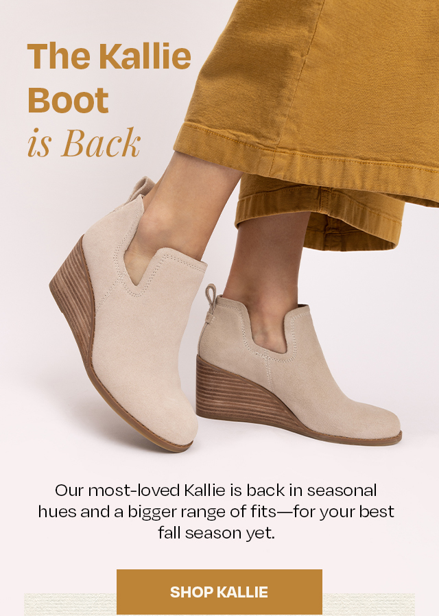 The Kallie Boot is Back