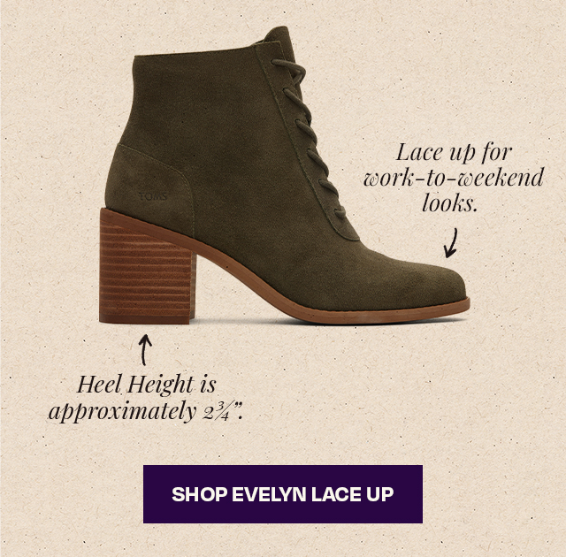 Shop Evelyn Lace Up