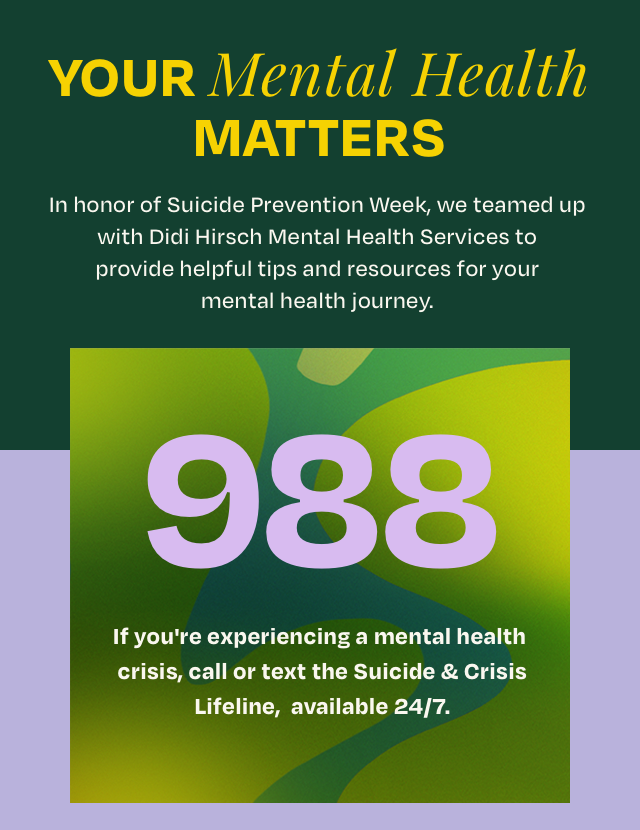 Your Mental Health Matters