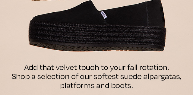 Add that velvet touch to your fall rotation.