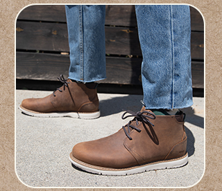 Navi Brown Water Resistant Boot