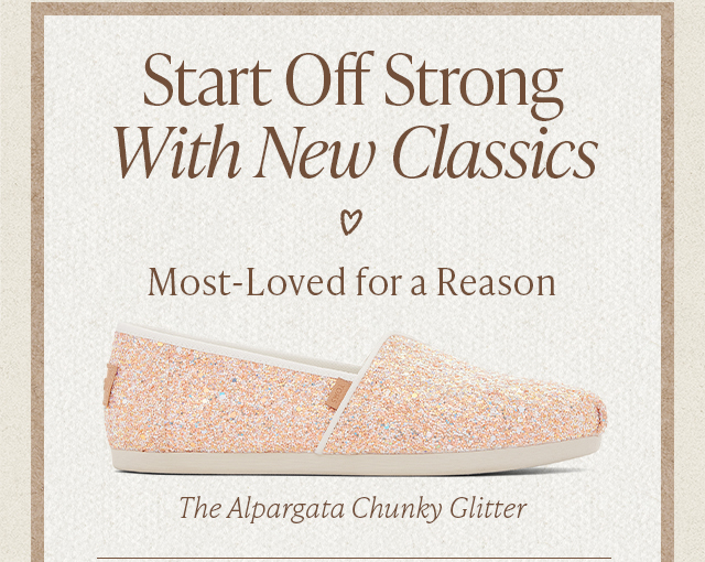 The Alpargata Chunky Glitter