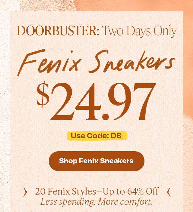 DOORBUSTER: Two Days Only