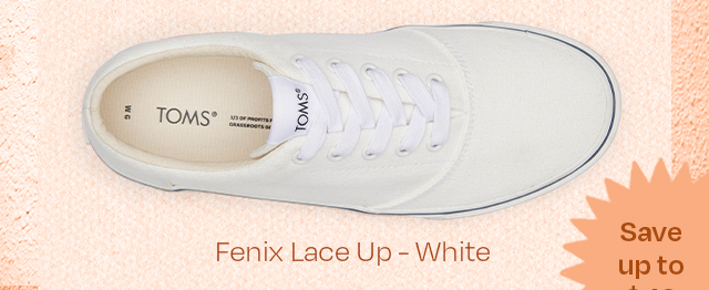 Fenix Lace Up - White