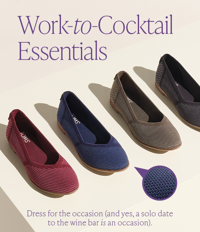 Work-to-Cocktail Essentials