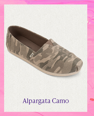 Alpargata Camo