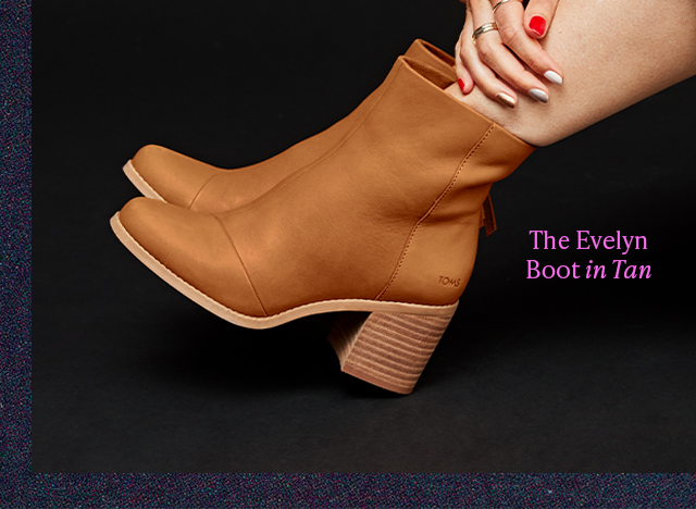 The Evelyn Boot in Tan