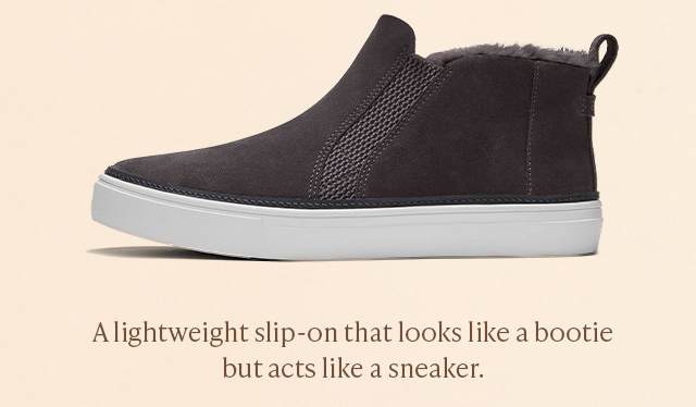 A lightweight slip-on