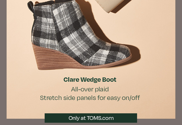 Clare Wedge Boot