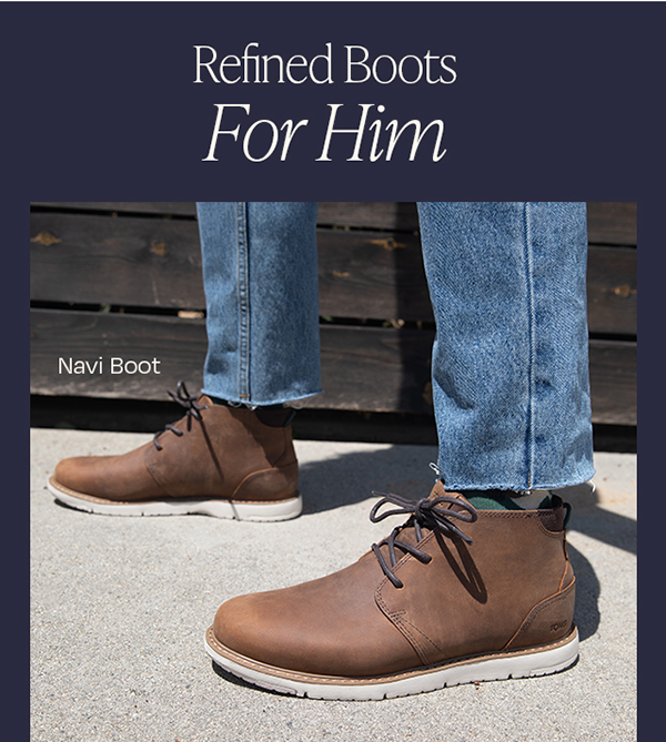 Refined Boots for Him