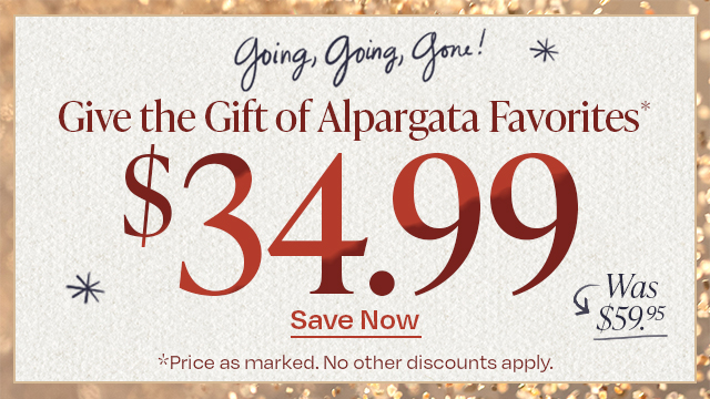 Alpargata Favorites $34.99 Save Now