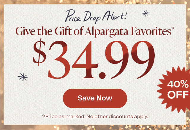 Alpargata Favorites $34.99