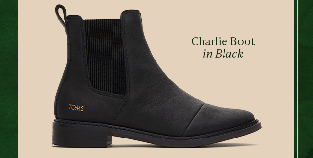 Charlie Boot in Black