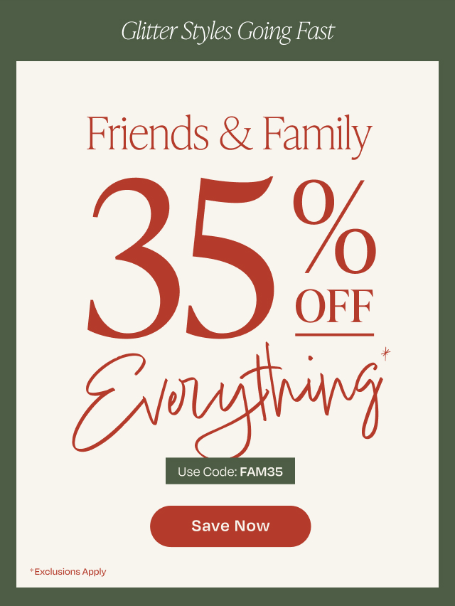Friends & Family 35% off