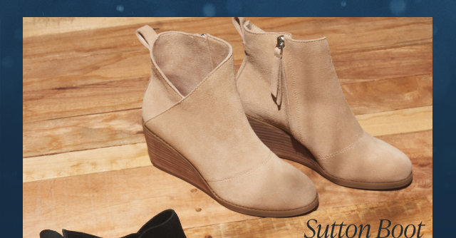 Sutton Oatmeal Suede Wedge Boot