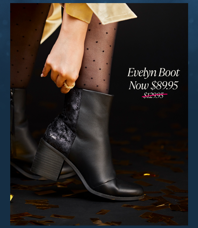Evelyn Boot Now $89.95